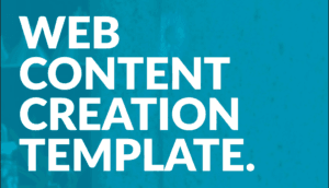 Wen content development template