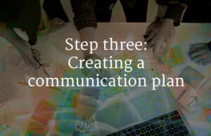 Creating a communication plan