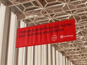 Exhibition Banner for tertherm brand
